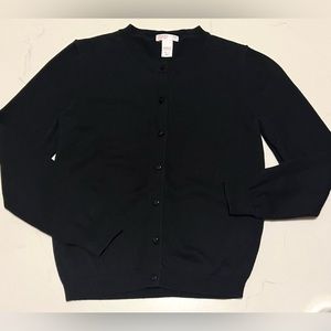 Crewcuts Everyday Girls Size 10 Black Cardigan